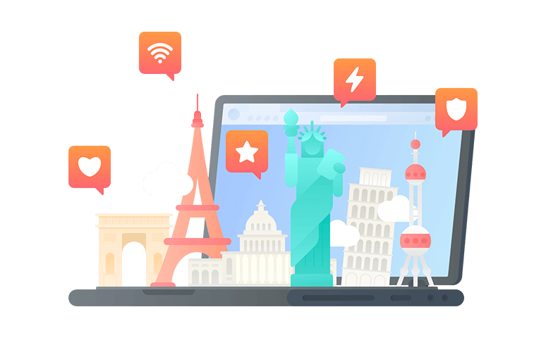 在英属印弟安海城连接到中国的代理 - 华人VPN