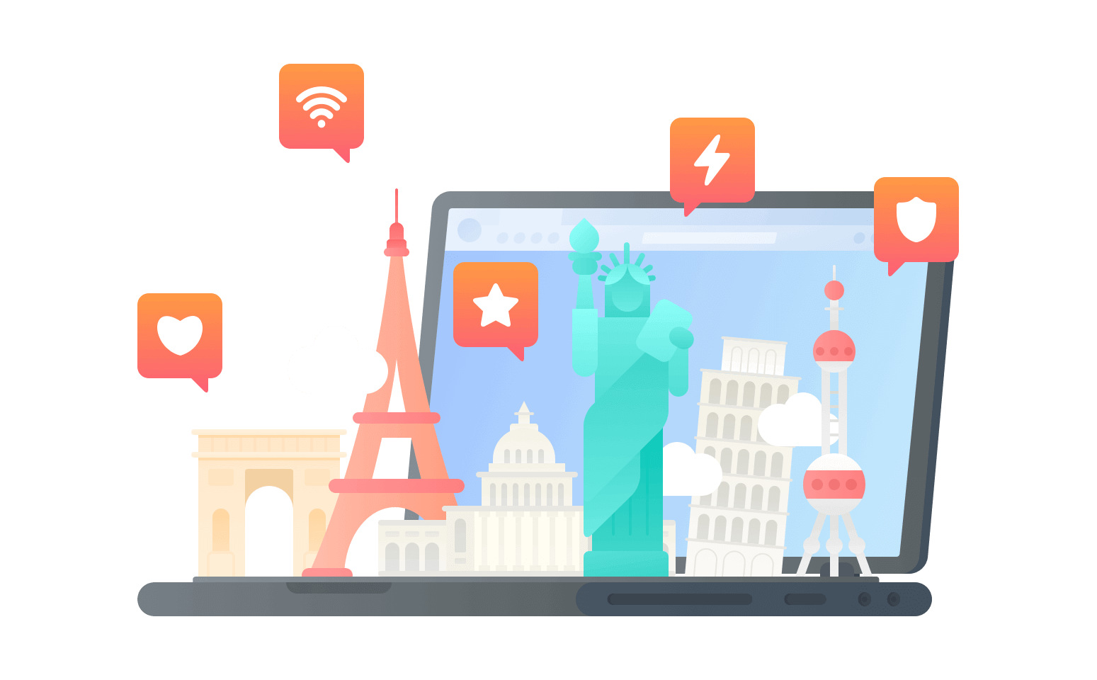 在英属印弟安海城连接到中国的代理 - 华人VPN